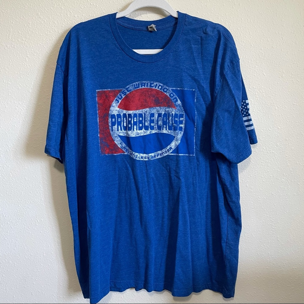 Relentless Defender Blue Probable Cause T-Shirt